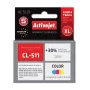 Tintenpatrone ActiveJet AC-511R kompatibel für Canon CL-511, farbstoffbasiert CMY, hohe (XL) Kapazität 12 ml, Einzelpackung
