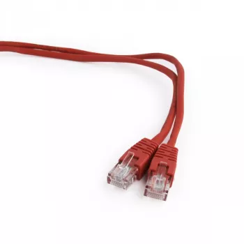 Patchkabel Cat.5e, 5m rot, angespritzter Mantel