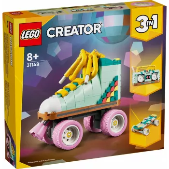 LEGO Creator baubare Retro-Rollschuhe Set 31148 2-in-1-Modell, 342 Teile, 140×160×70 mm