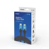 HDMI-Kabel Savio CL-142 v2.1 1,8 m, HDMI Typ A Stecker–Stecker, vergoldete Kontakte, Schwarz/Blau