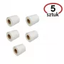 Thermoetiketten BESTPAK 60 x 40 mm, direkt thermisch, HotMelt-Kleber, 1000 Etiketten pro Rolle, weiß