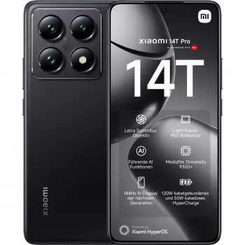 Xiaomi 14T Pro 16,9 cm (6,67) Dual SIM 5G 12 GB 512 GB 5000 mAh Schwarz