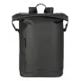 Tucano Rollo BKROL15-BK Rucksack für 15,6-Zoll-Laptop / MacBook Pro 16 Zoll (40,6 cm), wasserabweisend, Schwarz