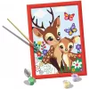 Malen-nach-Zahlen-Set Ravensburger CreArt Glücklicher Hirsch — nummerierte Leinwand-Malset