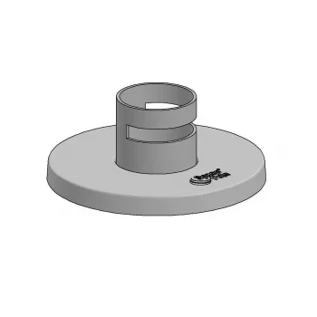 Montagestange mit Flanschabdeckung Ergonomic Solutions – kompatible Smartphone- & Tablet-Halter-Zubehörteile