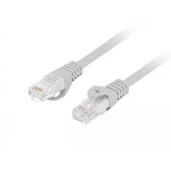 Netzwerkkabel LANBERG PCU6-10CU-1000-S Cat6 U/UTP RJ-45 gerade-through 10 m Grau
