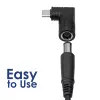 Akyga AK-ND-D15 Adapter DC 2,5 x 0,7 mm auf USB-C PD für Notebook-Netzteile, 65 W