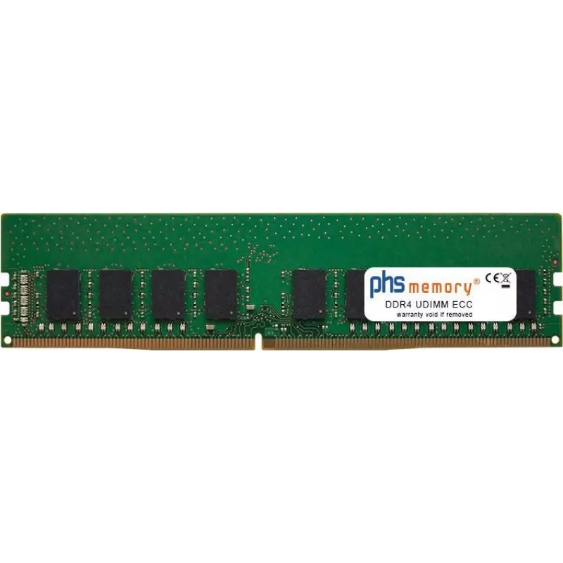 PHS-memory 32 GB RAM Arbeitsspeicher geeignet für Supermicro SuperServer E200-8D DDR4 UDIMM ECC 2666 MHz PC4-2666V-E (SP420890)