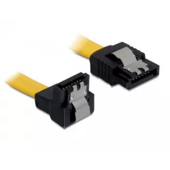 SATA-Kabel Stecker/Stecker DeLOCK 0,3 m Gelb 82806