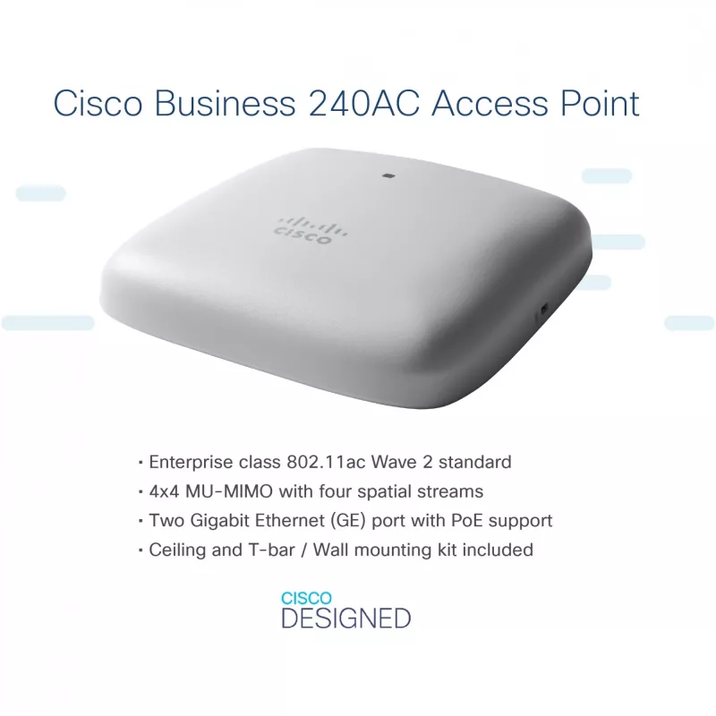 Business 240AC - Access Point - Wi-Fi 5 - 2,4 GHz, 5 GHz (3er-Pack)