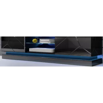 LED-Lichtleiste cama meble QIU 160, Aufputz, blaues Licht, Wechselstrom, 1 Stk.