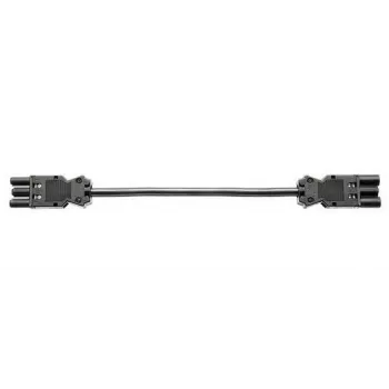 Netzkabel Bachmann 375.053 Schwarz 1 m