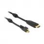 Videokabel-Adapter DeLOCK 83731 Mini DisplayPort auf HDMI 3m Schwarz