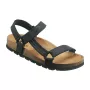 Sandalen Scholl Unisex Heaven Schwarz Braun Leder EVA Größe 45 — Braun, EVA-Laufsohle, Leder-Innensohle