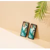 Schutzhülle iKins für Samsung Galaxy Note 20 — Aqua Agate Design