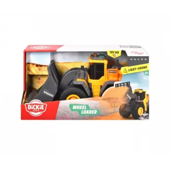 Dickie Toys Volvo Radlader mit Licht und Sound (203723006)