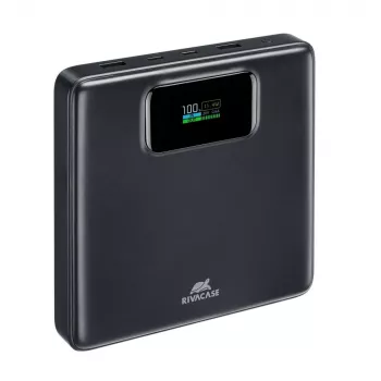 Powerbank Rivacase VA1091 — 25800 mAh, Gesamtausgangsleistung 100 W, USB-Anschlüsse