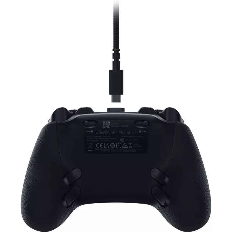 Razer Wolverine V3 Pro 8K kabelloser E-Sport-Controller für PC, 8000 Hz HyperPolling, Hall-Effekt-Sticks, 6 frei belegbare Tasten, Schwarz