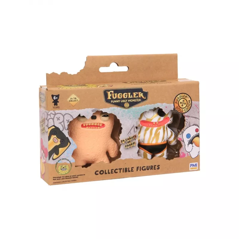 Action-Figuren 2er-Pack p.m.i kids world FUGGLER S3 Gold Edition Sortiment