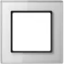 JUNG AC 581 GL WW Glasrahmen 1-fach, 84x84 mm