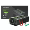 Auto-Wechselrichter Qoltec Monolith 1200 W Schwarz 12 V