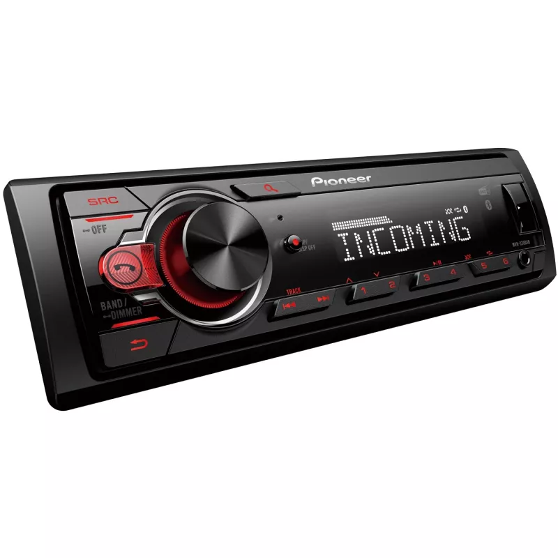 MVH-330DABAN, schwarz, 1 DIN, 200 W, 50 W, Android, AAC, FLAC, WAV, WMA