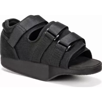 Post-operativer Schuh MDH XL schwarz — medizinischer postoperativer Schuh, Größe XL, synthetisches Obermaterial, EVA-Außensohle