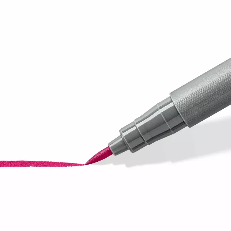 Staedtler Design Journey 371 BK4-2 Pigment-Pinselstift-Set, Lake Colors, 4-teilig