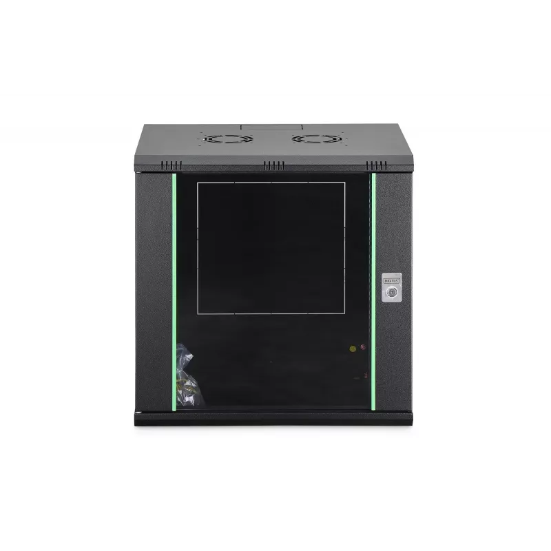Wandmontage-Schrank DIGITUS Dynamic-N 12U, 600x450 mm (BxT), IP20, Schlüsselschloss, unmontiert