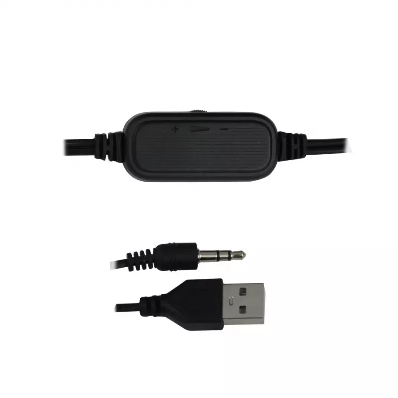 Esperanza EGS106 Rainbow Nortec 2.0 Lautsprecher, 6 W (2x3 W), USB-Stromversorgung, 3,5-mm-Miniklinke, RGB-LED, schwarz