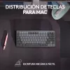 Logitech MX Mechanical Mini for Mac Kabellose Tastatur, Bluetooth, Space Grau (920-010837)
