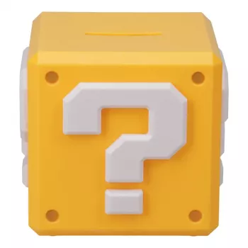 Sparbüchse Paladone Super Mario Frageblock-Design-Münzbank