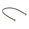 Delock 89607 Antennenkabel, MHF auf MHF, 10 cm, Schwarz