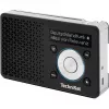 TechniSat DigitRadio 1 A 0100/4997 Digitalradio, DAB+/UKW, RDS, 40 Senderspeicher, ASA-Warnfunktion, Schwarz/Silber
