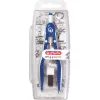 Herlitz my.pen Quick-Adjust Zirkel, Blau/Weiß
