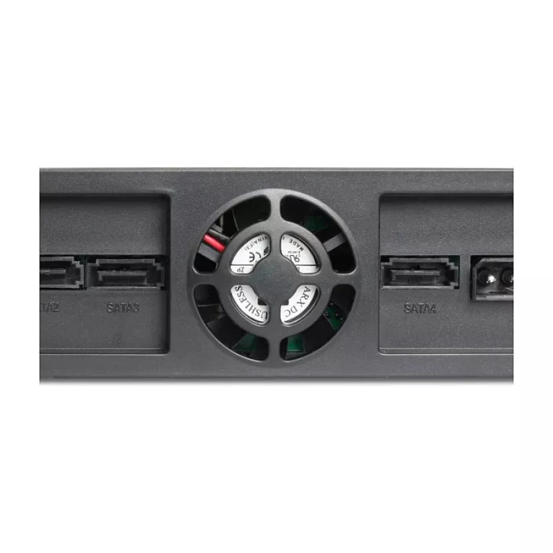 DELOCK 67338 Computer-Gehäuselüfter 35×35×10 mm 3,5 cm 12 V Hydrodynamisches Lager Schwarz