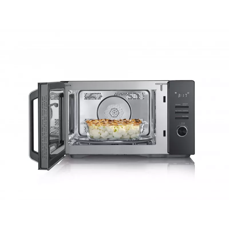 Kombi-Mikrowelle SEVERIN MW 7798, Tischgerät, 29 L, 900 W, Schwarz, 315 mm Drehteller
