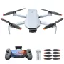 Potensic ATOM 2 Quadcopter mit 4 Rotoren, 48 MP, 3840 x 2160 Pixel, 2230 mAh, Grau