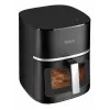 Amica AFM 6020 Heißluftfritteuse, 7,2 l, 1700 W, 10 Programme, LCD-Display, schwarz