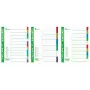 Register Forpus, A4, 1-12 Farben, Kunststoff