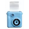 Denver KPC-1363BU Kinder-Sofortdruckkamera Dino mit Thermodrucker, 20 MP, Blau