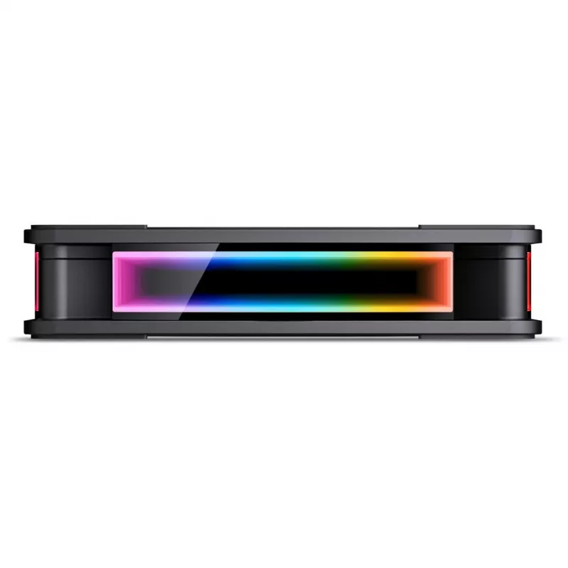 120mm ARGB-Gehäuselüfter Jonsbo FR-606 Schwarz, 5V 3‑Pin-Anschluss, Modell FR-606B