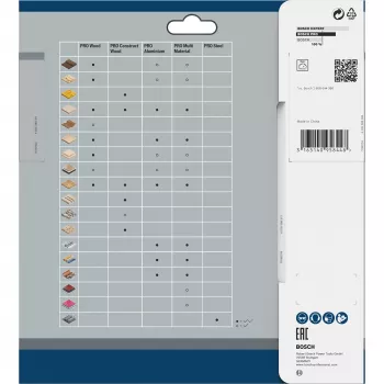 Bosch 2608837702 PRO Wood Cordless Kreissägeblatt, Ø 184 mm, 24 Zähne, 20 mm Bohrung