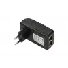 PoE-Netzteil Extralink POE-24-12W 24V 0,5A 12W Indoor-Wandstecker, schwarz