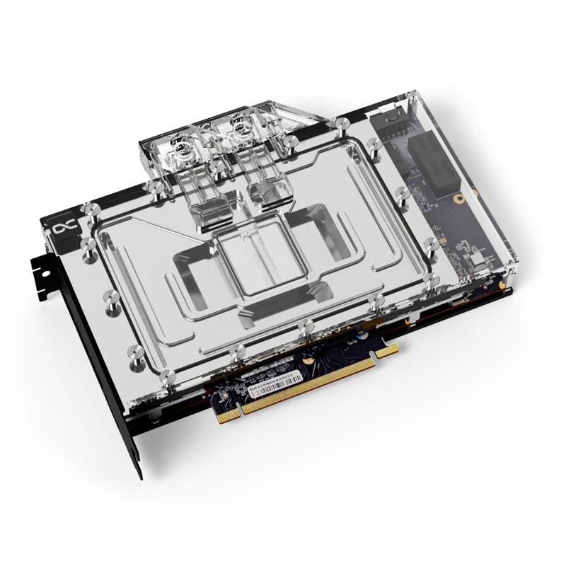 Alphacool Eisblock Aurora GeForce RTX 4090 GameRock/Phantom GPU-Wasserkühler mit Backplate (13463)