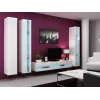 TV-Stand cama meble VIGO NEW 30/180/40, weiße Hochglanz-Oberseite, Spanplatte, 1800×400×300 mm