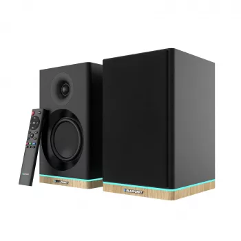 Blaupunkt BS60BK LED Regallautsprecher, Bluetooth, HDMI ARC, Schwarz