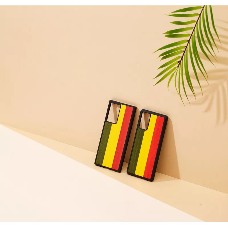 Smartphone-Hülle man and wood Galaxy Note 20 reggae Schwarz