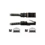 PatchSee PCI6Patch - Patchkabel - RJ-45 (M) zu RJ-45 (M) - 2,7m - FTP - CAT 6a - Geschirmt, Halogenfrei (PCI6-F/9)