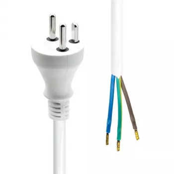 Netzkabel ProXtend Typ K Dänemark offenes Ende 3m